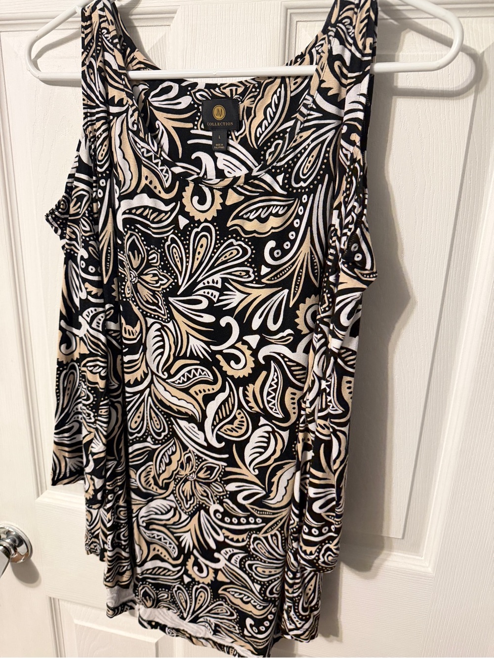 JM Collection Cold-Shoulder Tunic - Picture 3 of 8